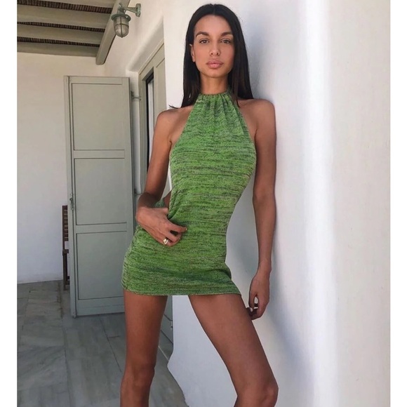 Bamba Swim Bounty Dress - Moss Green - Picture 7 of 8